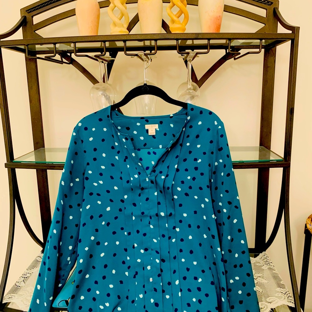 Jcrew long sleeve blouse